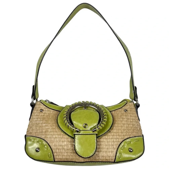 Y2K Buckle Mini Shoulder Bag - Picture 1 of 7